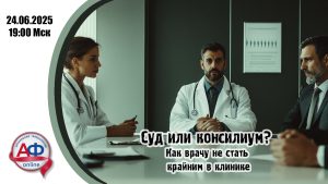 Суд или консилиум? Как врачу не стать крайним в клинике - Актуальная Флебология